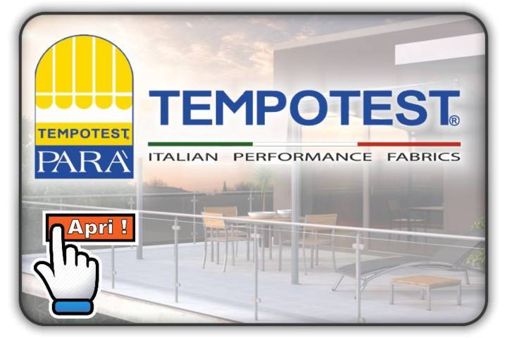 catalogo tende da sole tempotest cremona