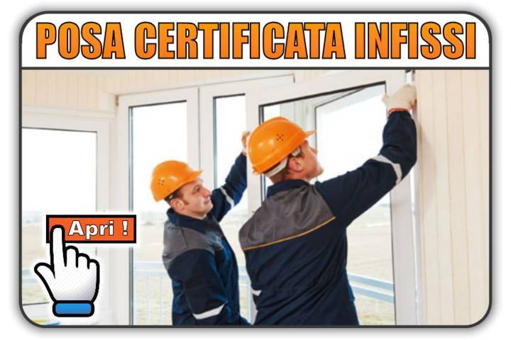 posa certificata infissi Cremona finestre